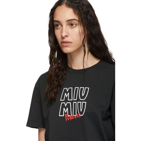 miu miu shirt black